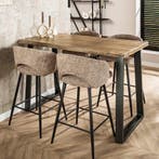 *WOONWINKEL* Vintage Bartafel Blank, Verzenden, Nieuw