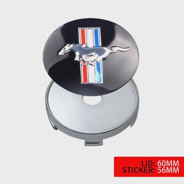 Set van 4 Auto Wiel Center Hub Caps - 56mm/60mm - Styling St, Verzenden, Nieuw