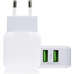 Phreeze 2.1A Duo USB Oplader met Fast Charge - PHR-A2202N, Ophalen of Verzenden, Nieuw