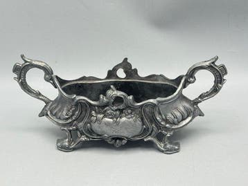 Jardinière - Tin, Metaal - jardinière figuratief