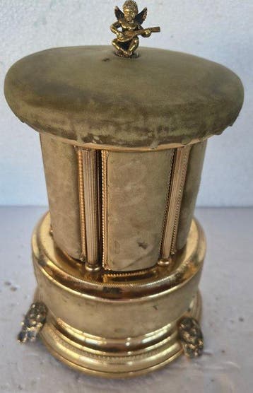 Reuge - Muziekdoos - Zwitserland - 1950-1960 - Gouden