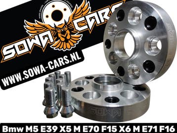 Spoorverbreders Spacers Bmw M5 E39 X5 M X6 M 5x120 74,1 20mm, Verzenden