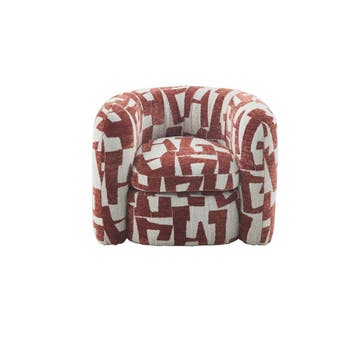 Fauteuil Rosa Rood | Starfurn, Ophalen of Verzenden, Nieuw