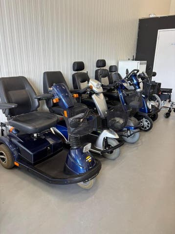 Gebruikte scootmobielen VANAF 350euro, Nieuw