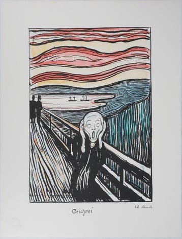 Edvard Munch (1863-1944) - Le cri