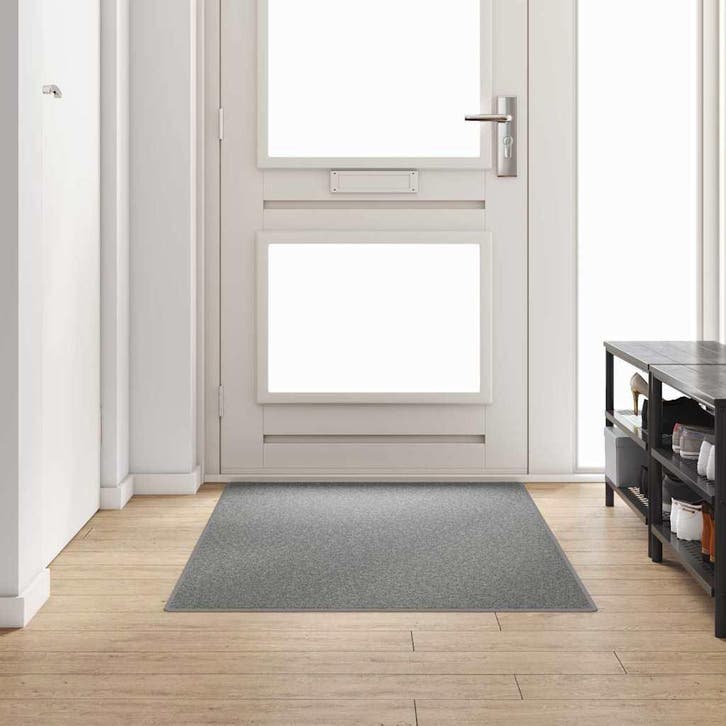 vidaXL Tapijt Loper Lichtgrijs 100 x 200 cm 100%, Huis en Inrichting, Stoffering | Tapijten en Kleden, Nieuw, Verzenden