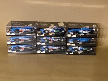 Minichamps 1:43 - Modelauto (9) - Benetton Formel 1,, Nieuw