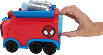 Spidey and His Amazing Friends- Web Spinning Hauler, Ophalen of Verzenden, Zo goed als nieuw