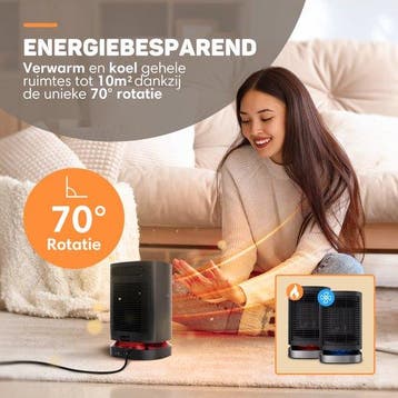 2dekans | Vulpes Goods® Tech - Elektrische Kachel -, Ophalen of Verzenden, Zo goed als nieuw