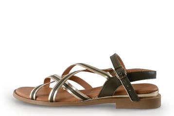 Tamaris Sandalen in maat 41 Groen, Tamaris, Verzenden, Sandalen of Muiltjes, Zo goed als nieuw