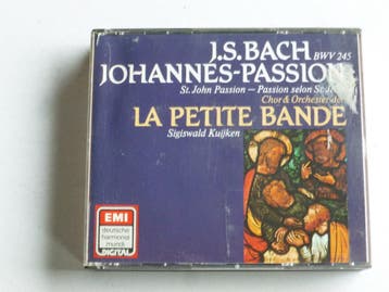 Bach - Johannes Passion / La Petite Bande  Sigiswald Kuijken, Ophalen of Verzenden, Zo goed als nieuw