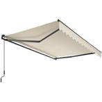Zonnescherm Ornella met wandhouder - 250 x 200 cm, beige, Tuin en Terras, Zonneschermen, Verzenden, Nieuw