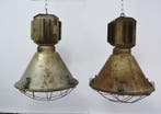 Mesko - Plafondlamp (2) - Staal, Glas - Twee Poolse