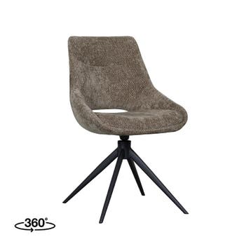 Stoel Marlow | Hunter | Elite | Zwart Metalen Frame LABEL51, Verzenden, Nieuw in verpakking