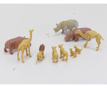 Playmobil assortiment wilde dieren #9606 (e Speelgoed), Ophalen of Verzenden, Gebruikt