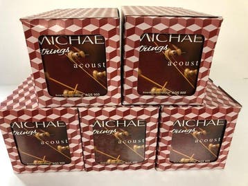 Michael Strings - Ags 900 11/50 Bronze 80/20 Custom Light, Nieuw