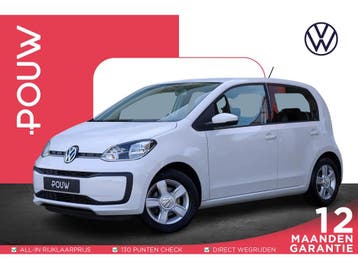 Volkswagen up! | Zakelijke Lease v.a. €206.56 pm, Automaat, Stof, Gebruikt, Wit