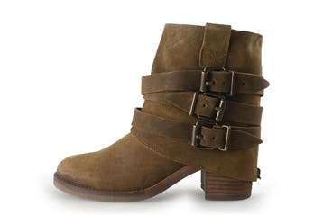 Sacha Enkellaarzen in maat 38 Bruin, Kleding | Dames, Schoenen, Bruin, Verzenden, Lage of Enkellaarzen, Zo goed als nieuw