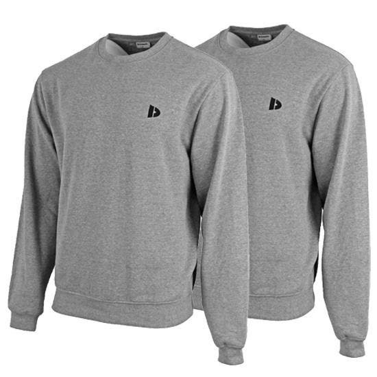 Donnay Donnay Heren - 2-Pack - Fleece Crew Sweater Dean -, Kleding | Heren, Truien en Vesten, Nieuw, Verzenden