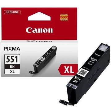 Canon CLI-551BK XL inktcartridge zwart hoge capaciteit, Verzenden, Nieuw, Cartridge, Canon