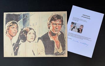 Emma Wildfang - 1 Original drawing - Star Wars - Luke, Verzamelen, Nieuw
