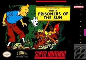 MarioSNES.nl: TinTin: Prisoners of the Sun Duitse Versie, Ophalen of Verzenden, Gebruikt