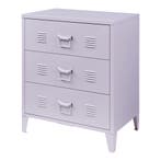 Ladekast Hämeenlinna commode met lades 72x60x40 cm lichtpaar, Verzenden, Nieuw