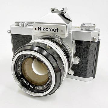 Nikon Nikomat FTN Auto Nikkor-s 50mm F1.4 Analoge camera, Audio, Tv en Foto, Nieuw