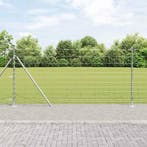 vidaXL Afrasteringspaal Gegalvaniseerd 50 x 1,2 m Staal, Verzenden, Nieuw, IJzer