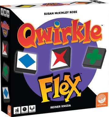 Qwirkle Flex | Mindware - Gezelschapsspellen, Verzenden, Nieuw