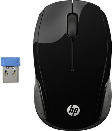 HP Draadloze muis 220 - 1300 DPI - Zwart, Verzenden, Nieuw