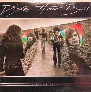 LP gebruikt - Dixon House Band - Fighting Alone, Verzenden, Zo goed als nieuw, Overige formaten