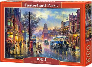 Abbey Road 1930’s Puzzel (1000 stukjes) | Castorland -, Verzenden, Nieuw