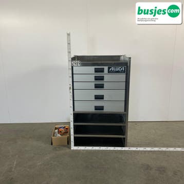 Aluca werkbus inrichting nieuw 765x520x1250mm (2989), Ophalen of Verzenden