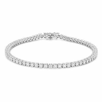 Armband - 18 karaat Witgoud - 2.00ct. tw. Diamant, Nieuw