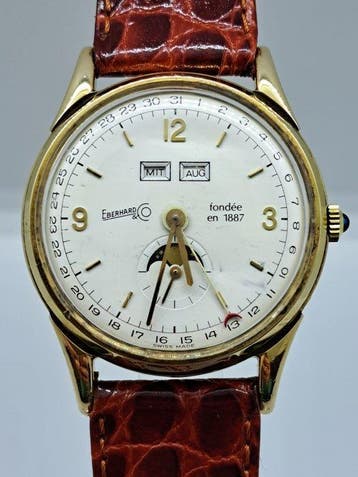 Eberhard & Co. - Edition Antiquité Calendario Completo e, Nieuw