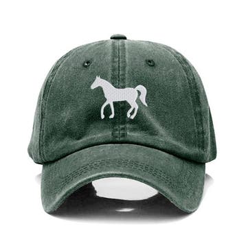 Cap Horse in diverse kleuren met geborduurde afbeelding, Verzenden, Nieuw