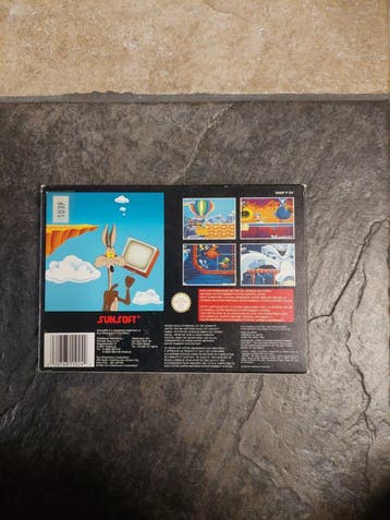 Looney tunes Road Runner (SNES tweedehands game), Ophalen of Verzenden, Zo goed als nieuw