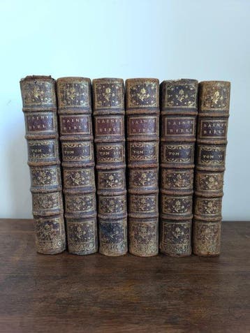 Sainte Bible Huart et Moreau XVIIIe siècle - 1750