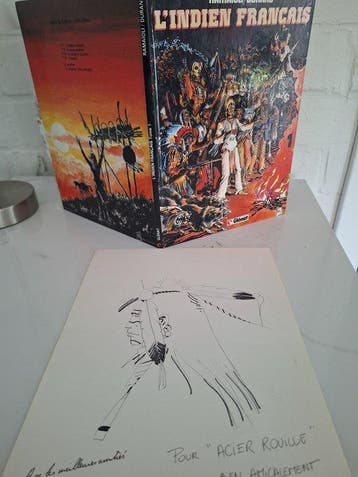 Ramaioli Georges - 1 Album - Lindien français T1 + Dessin, Nieuw
