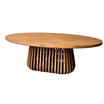 Ovale salontafel eifel -  120 cm x 75 cmSalontafels, Ophalen of Verzenden, Nieuw