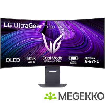 LG UltraGear 45GX950A-B 45  330Hz Curved OLED monitor, Computers en Software, Verzenden, Nieuw, LG