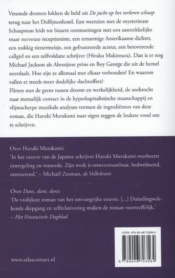 Dans dans dans 9789046703564 Haruki Murakami, Boeken, Verzenden, Gelezen, Haruki Murakami