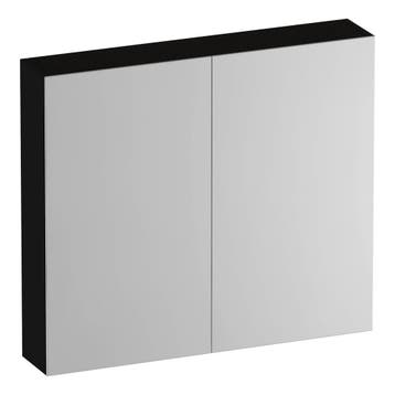 Brauer Impress Spiegelkast 80 cm - zonder Verlichting - Met, Huis en Inrichting, Badkamer | Badkamermeubels, Ophalen of Verzenden