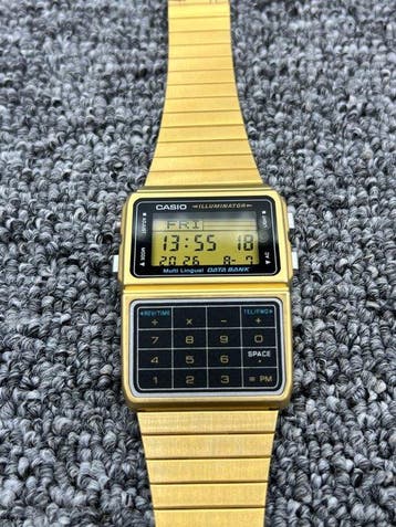 Casio Data Bank DBC-611G - calculator watch - Computer, Nieuw
