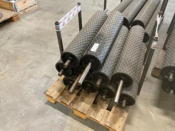 Online veiling: Transportrollen 800 mm (10x)
