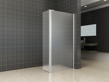 Douche zijwand+scharnierprofiel-rechts 350x2000 10mm NANO ge, Verzenden, Nieuw