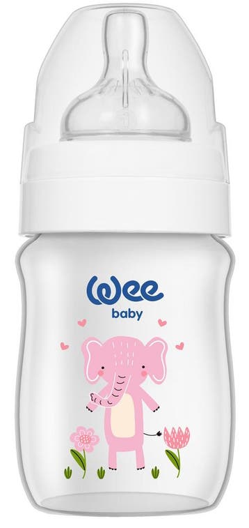 Weebaby Olifant 150ml Anti-Koliek Brede Hals Fles, Verzenden, Nieuw