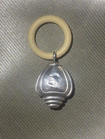Antique - Pop Baby Rattle - 1920-1930 - Frankrijk, Antiek en Kunst