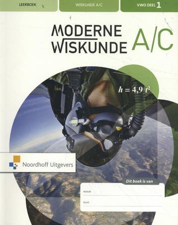 Moderne Wiskunde vwo AC deel 1 9789001575779, Zo goed als nieuw